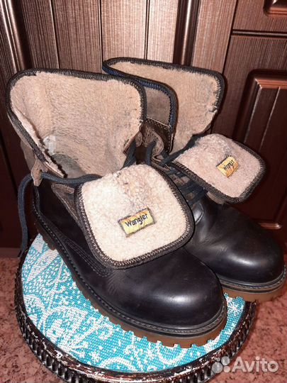 Зимние кожаные ботинки Wrangler 42 8