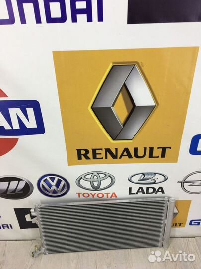 Радиатор кондиционера Renault fluence