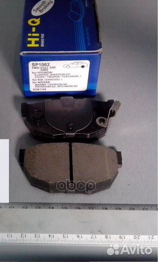 Колодки тормозные hyundai elantra 00/lantra 90