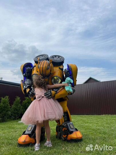 Уникальные премиум трансформеры Бамблби и Оптимус