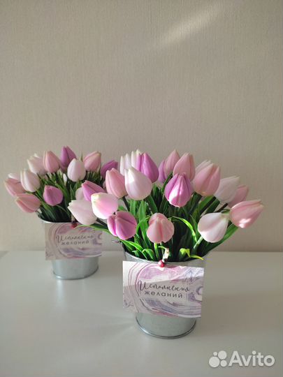 Мыльные букеты в наличии