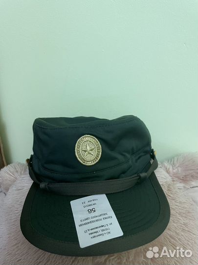 Кепка офисная зеленая