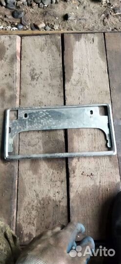 Рамка для номера квадратная оригинал тойота