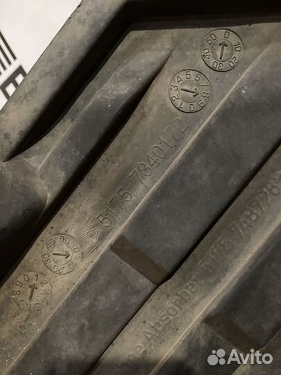 Защита днища средняя BMW G30