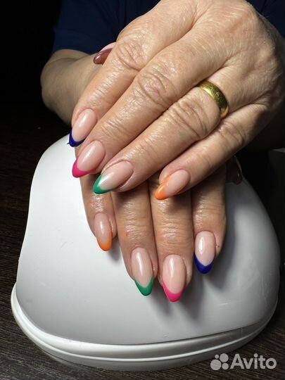 Маникюр+укрепление всего за 900