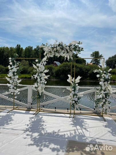 Оформление свадьбы Фотозона Выездная регистрация