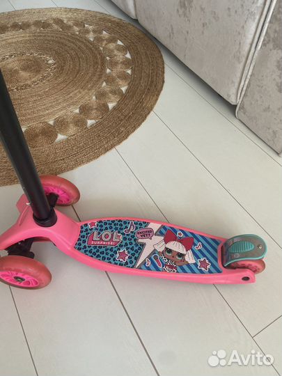 Самокат детский трехколесный бу