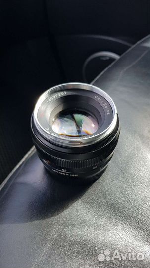 Объектив carl zeiss planar 1.4 ze 50mm для canon