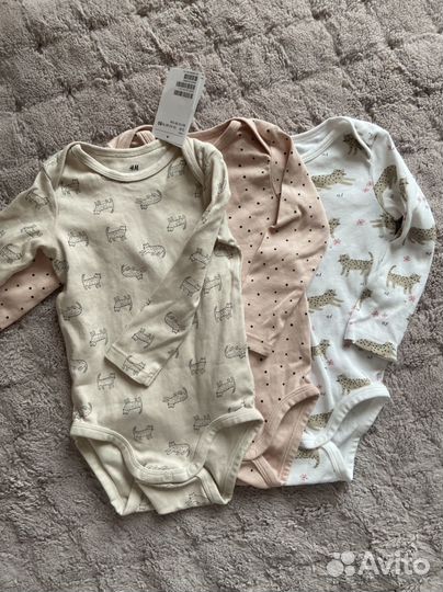 Новый набор боди hm 80