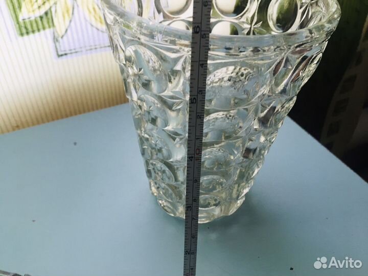 Ваза стеклянная СССР