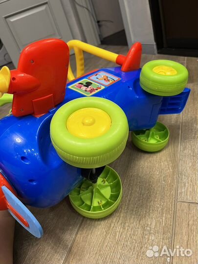 Каталка-толокар самолетик Disney