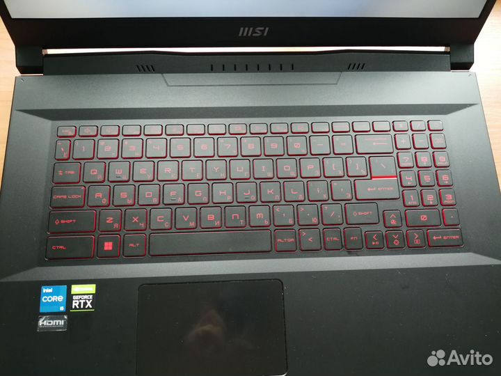 17.3 Ноутбук игровой MSI Catana GF76