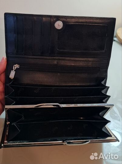 Кошелёк из натуральной кожи крокодила