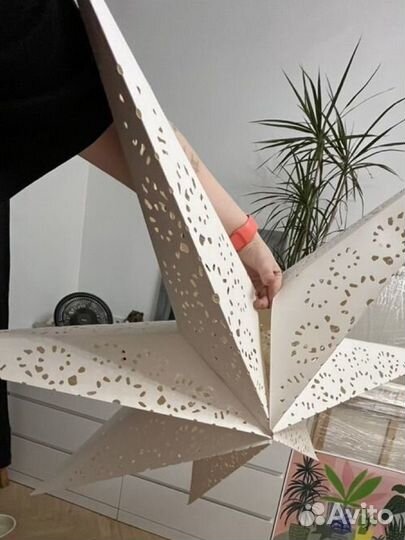 Абажур звезда Strala Икея