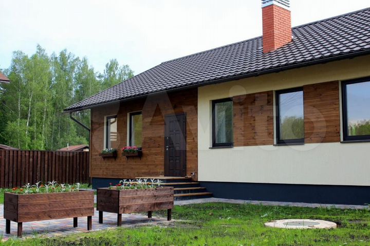 Дом 118 м² на участке 7 сот.