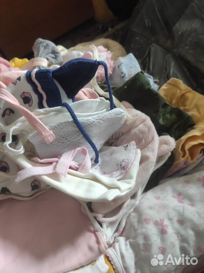 Вещи пакетом для девочки от 0 до 1,5 лет