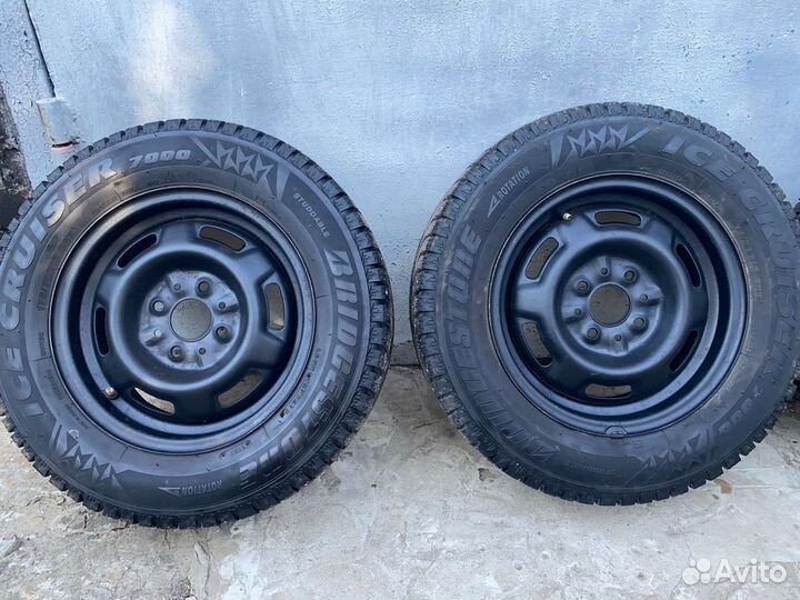 Зимние шины Bridgestone Ice Cruiser 7000+штампы