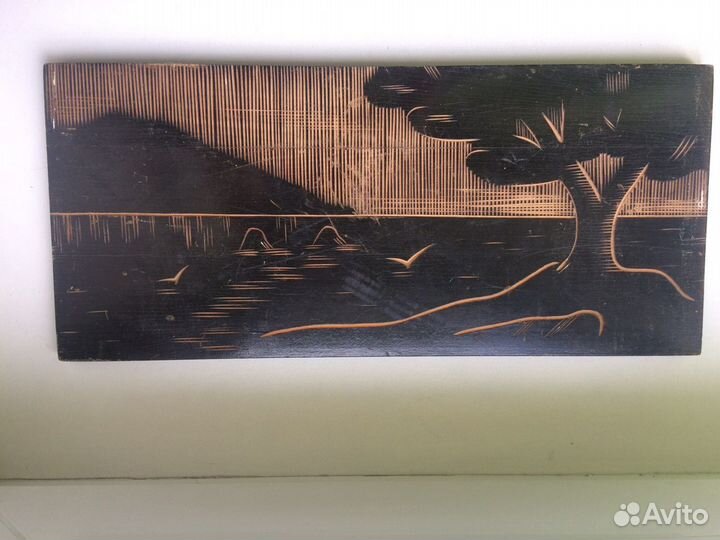 Настенное панно из дерева