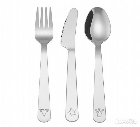 Детский столовый набор IKEA Fabler Новый