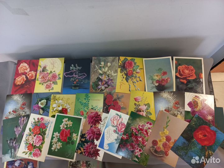 Коллекция открыток СССР Поздравительные 250 шт