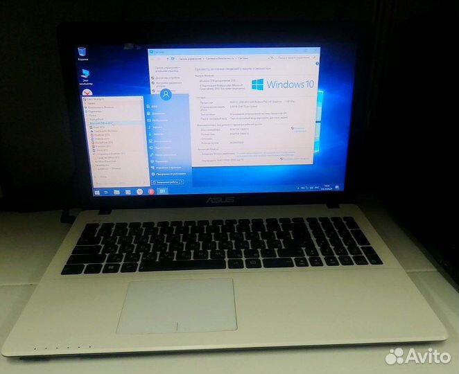 Ноутбук Asus X552E (E1 2100 (x2) /4Gb/500Gb)