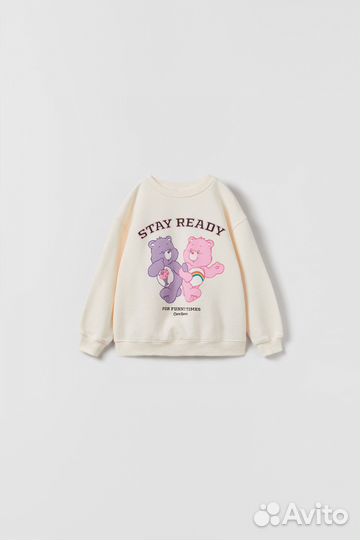 Свитшот zara kids для девочки Bears, оригинал