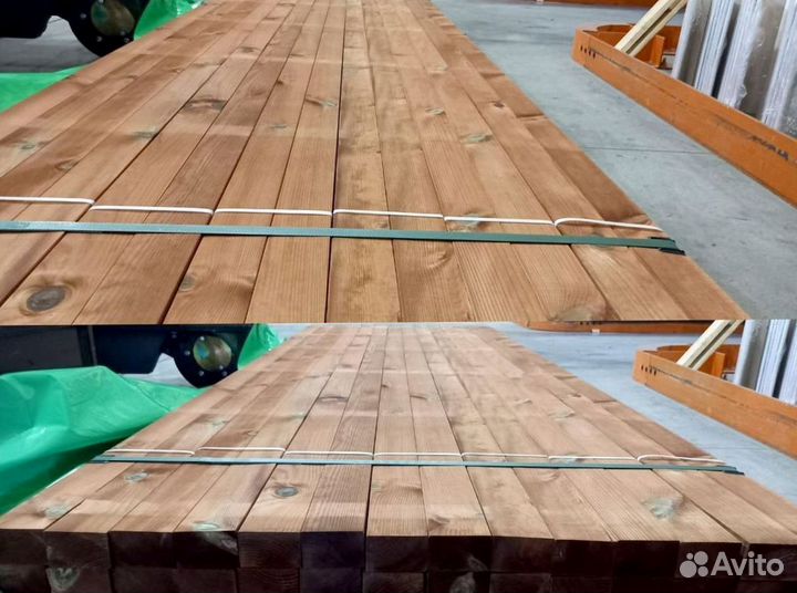 Брусок строганый 45*70*3000 мм AB импрегнированный