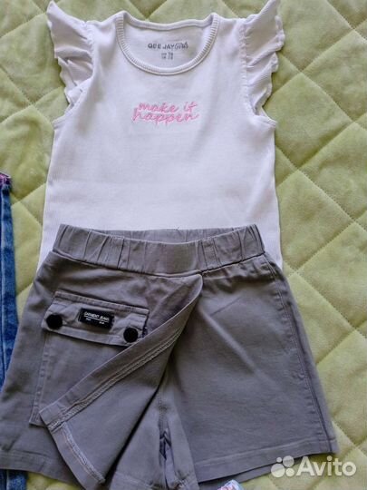 Детские вещи пакетом для девочки 116