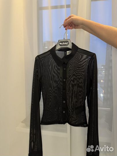 Кофта из сетки hm