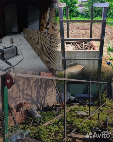 Услуги бензобура, сварные работы. Выезд на место