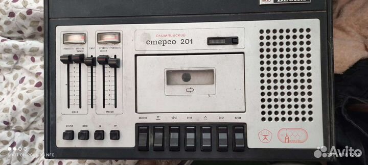 Кассетный магнитофон Весна