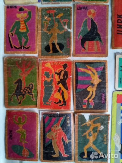 Спичечные этикетки СССР. Цирк