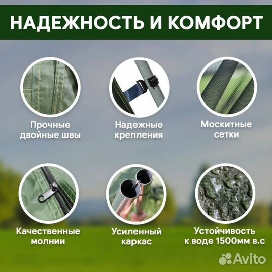 Туристическая палатка 2068