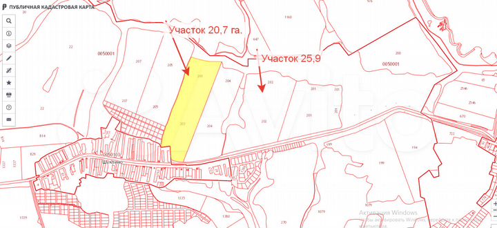 Участок 47 га (ИЖС)