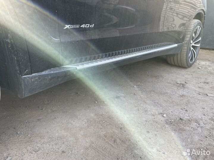 Накладки на пороги bmw x5 f15 оригинал