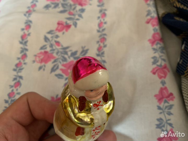 Ёлочная игрушка СССР на прищепке 