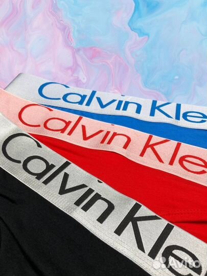 Calvin klein трусы слипы женские набор