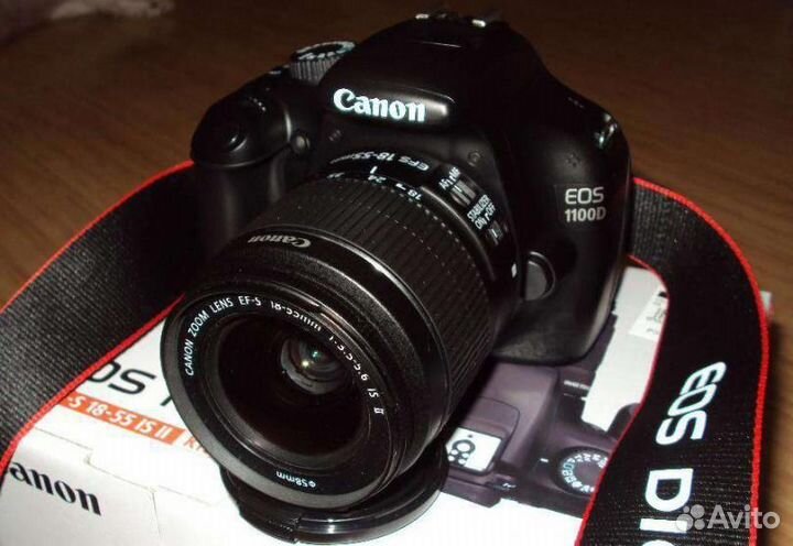 Canon EOS 1100D Kit 18-55 IS II пробег 200 кадров