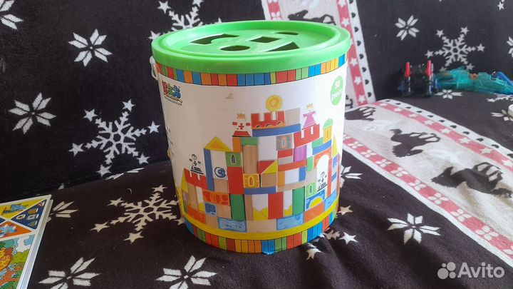 Кубики конструктор дерево