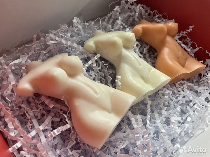 Свеча ручной работы. Соевый воск