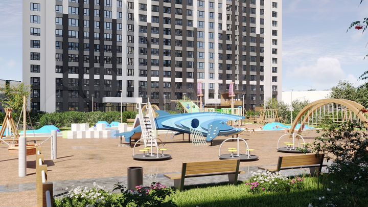 2-к. квартира, 46,6 м², 4/25 эт.