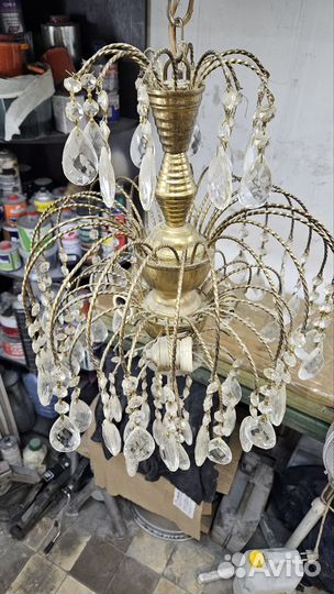 Люстра чехия СССР