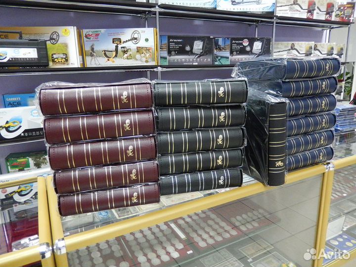 Альбом для монет элит-плюс в шубере бордо в Твери