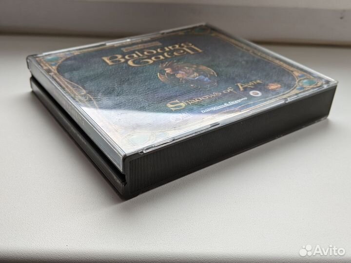 Лицензионный диск игры Baldurs Gate 2 (4 CD)