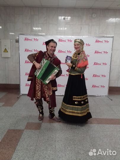 Баянист на праздник