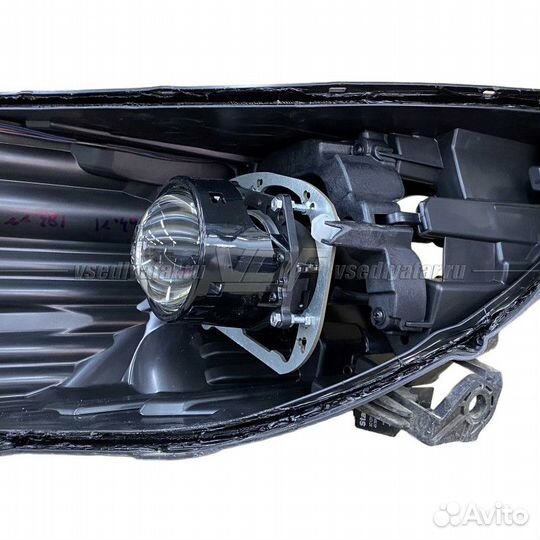 Переходные рамки для замены линз в фарах Kia Rio 2