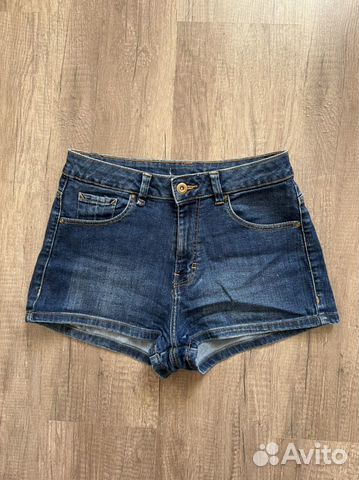 Шорты джинсовые pull&bear