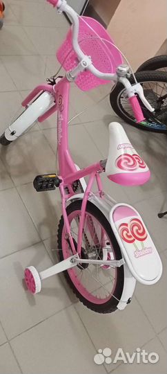 Детский велосипед 4х колёсный