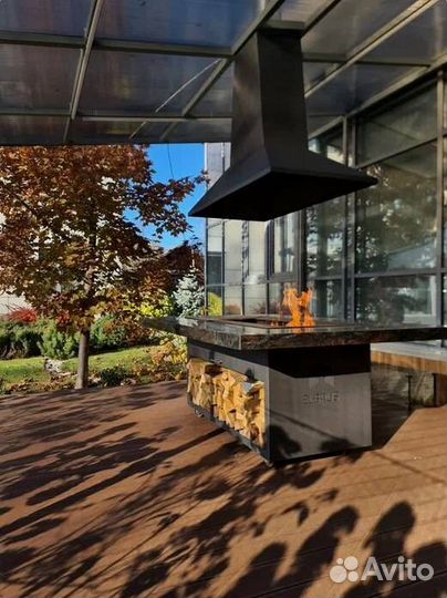 Мангал Гриль стол Монблан