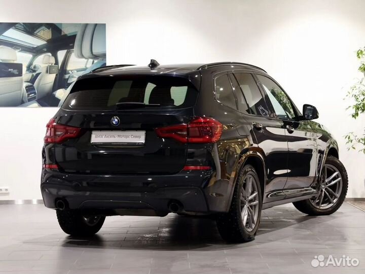 BMW X3 2.0 AT, 2021, 92 607 км